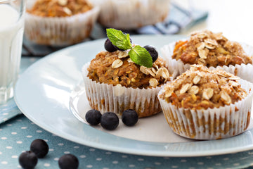 Healthy Blueberry Muffins Recipe for Women with PCOS
