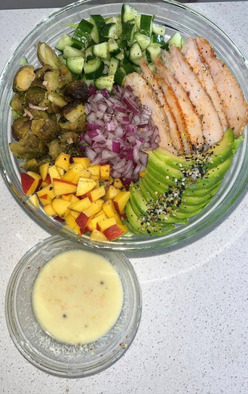 PCOS Chicken Recipe - Chicken Nectarine Salad