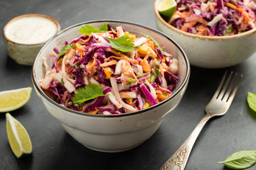 PCOS-Friendly Tangy & Dairy Free Coleslaw Recipe 