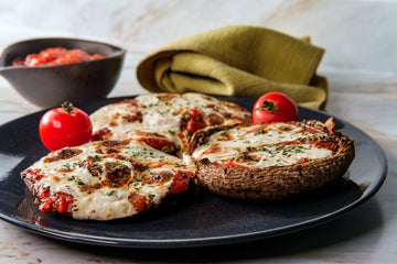 Portabella Mushroom Pizza For A PCOS Diet