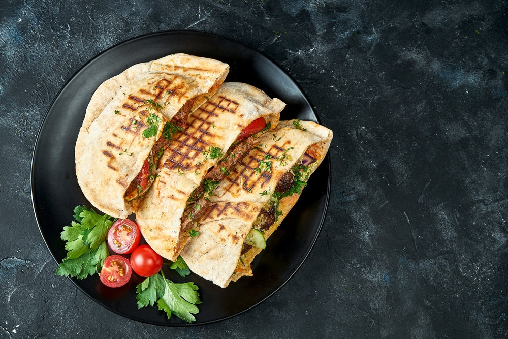 Grilled Lemon Herb Chicken Pita For A PCOS Lunch or Dinner
